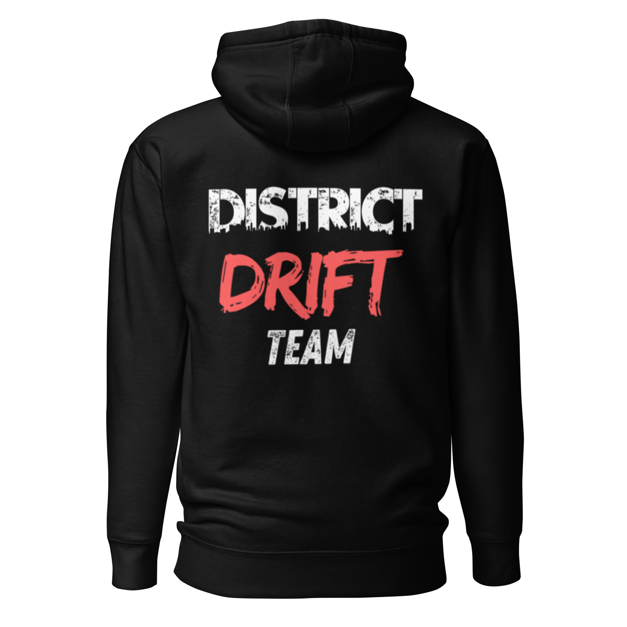 Sweat à Capuche noir DISTRICT DRIFT TEAM – Image 6